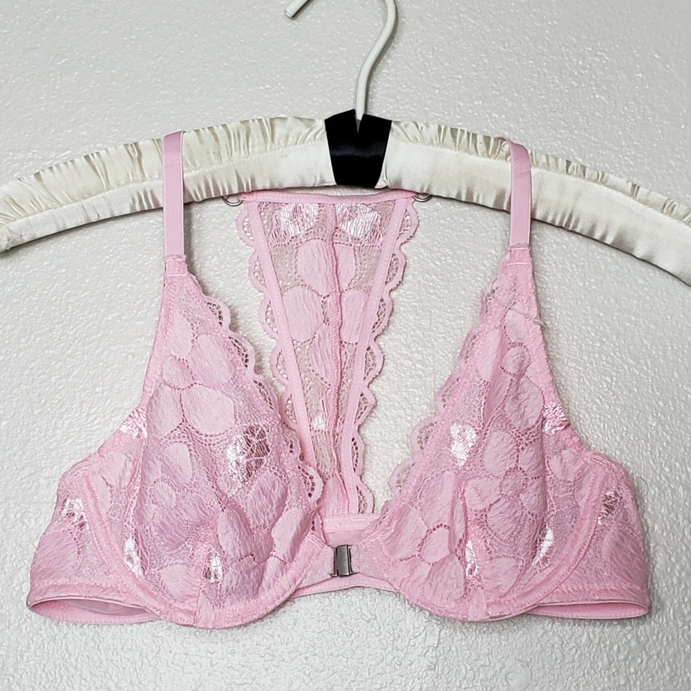 Aerie NEW Front Hook T-back Plunge Bra